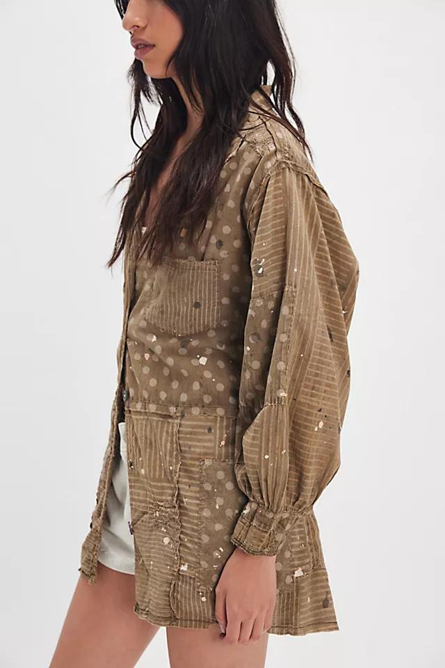 Magnolia Pearl Patchwork Polka Smock Top by MAGNOLIA PEARL | FREE PEOPLE