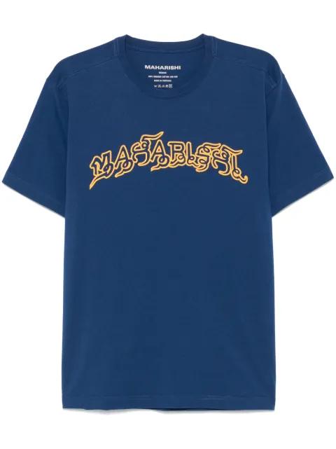 1489 Muay Thai Tiger Dragon T-shirt by MAHARISHI