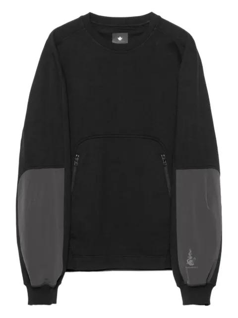6045 panelled sweatshirt by MAHARISHI