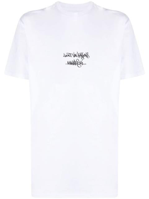 Distorted Dragon cotton T-shirt by MAHARISHI