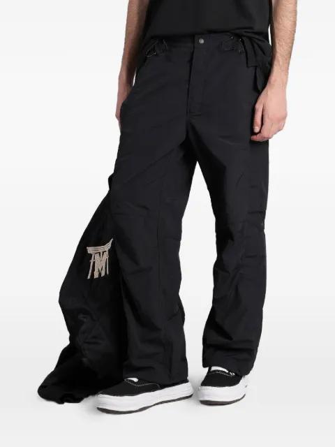 Hakama logo-print cargo pants by MAHARISHI