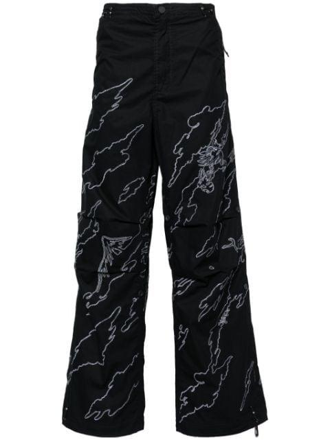 Maha Basquiat trousers by MAHARISHI