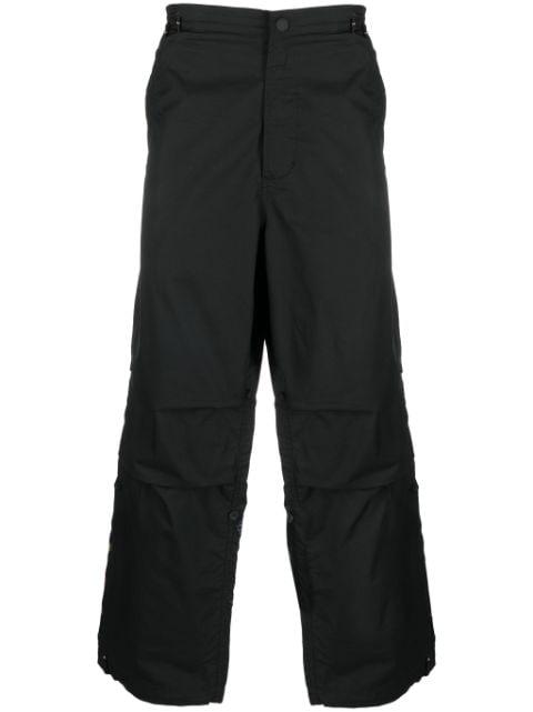 Ninjutsu loose-cut trousers by MAHARISHI