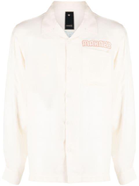 Year of the Rabbit-embroidered shirt by MAHARISHI