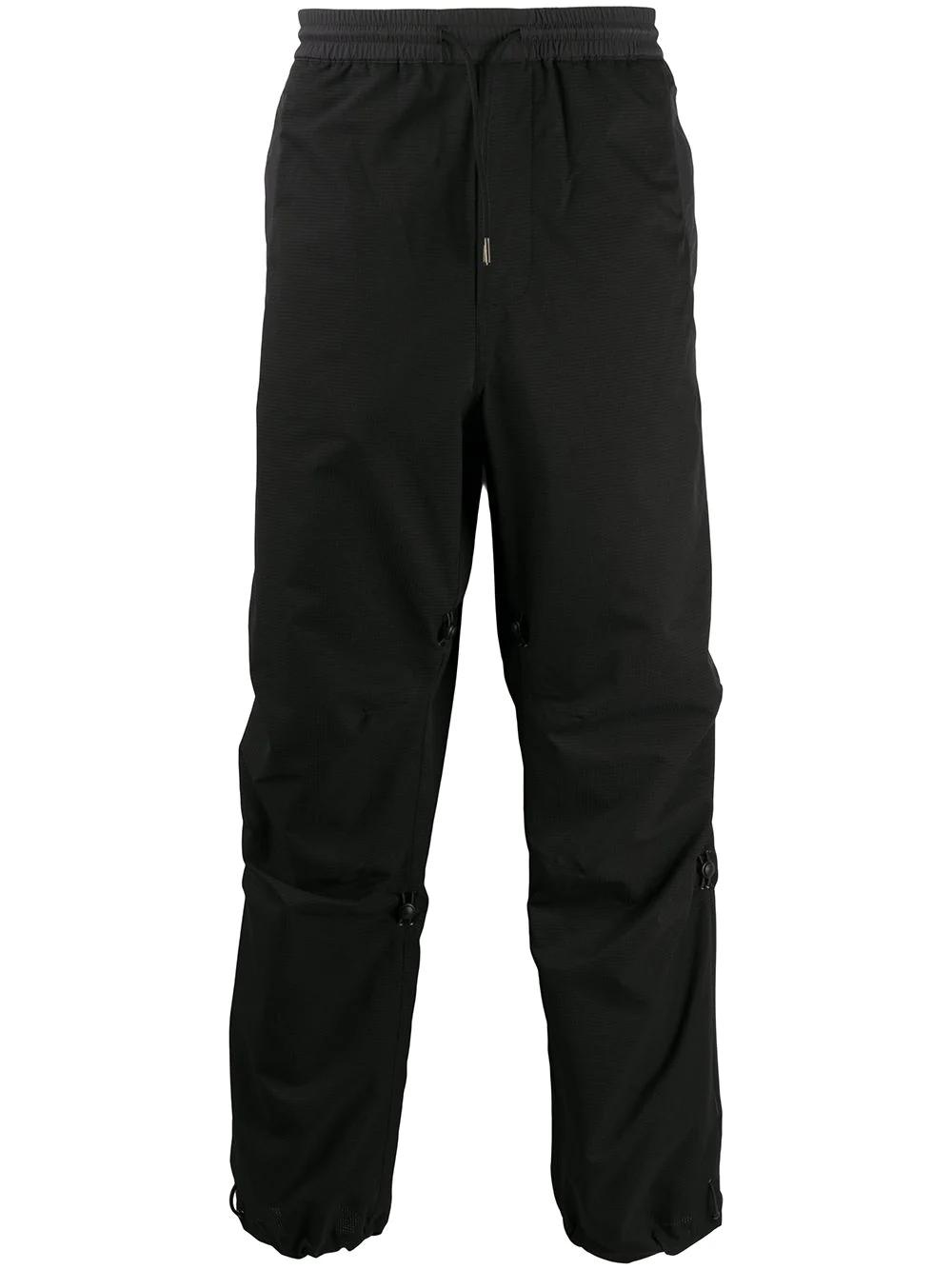 drawstring track pants by MAHARISHI