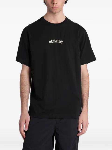logo-embroidered T-shirt by MAHARISHI