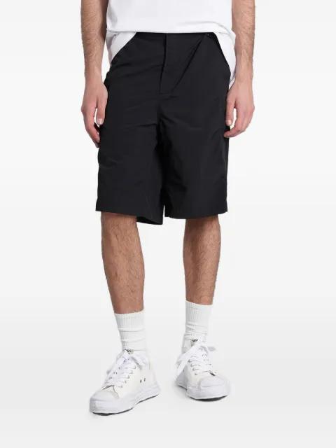 logo-print cargo shorts by MAHARISHI