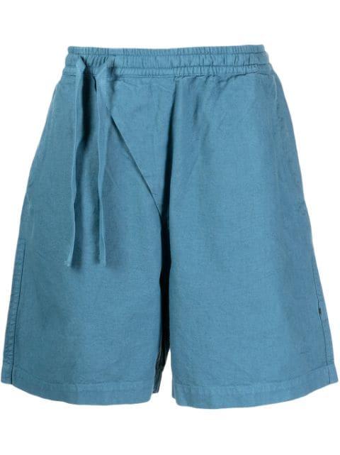 off centre-drawstring bermuda shorts by MAHARISHI