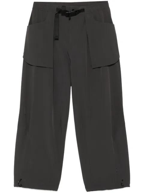 straight track pants by MAHARISHI