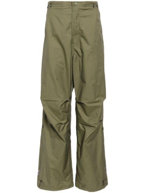 x Jean-Michel Basquiat wide-leg trousers by MAHARISHI