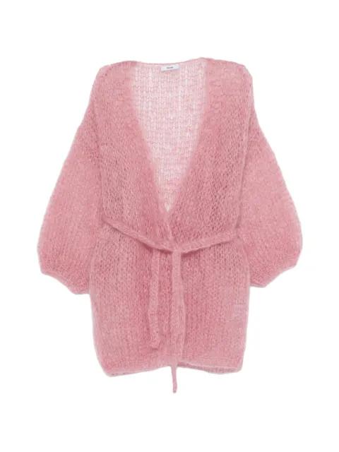 tie-waist cardigan by MAIAMI