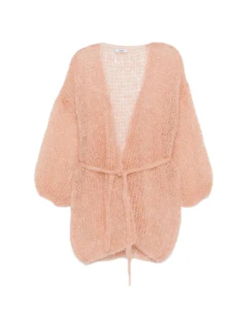 tied-waist cardigan by MAIAMI