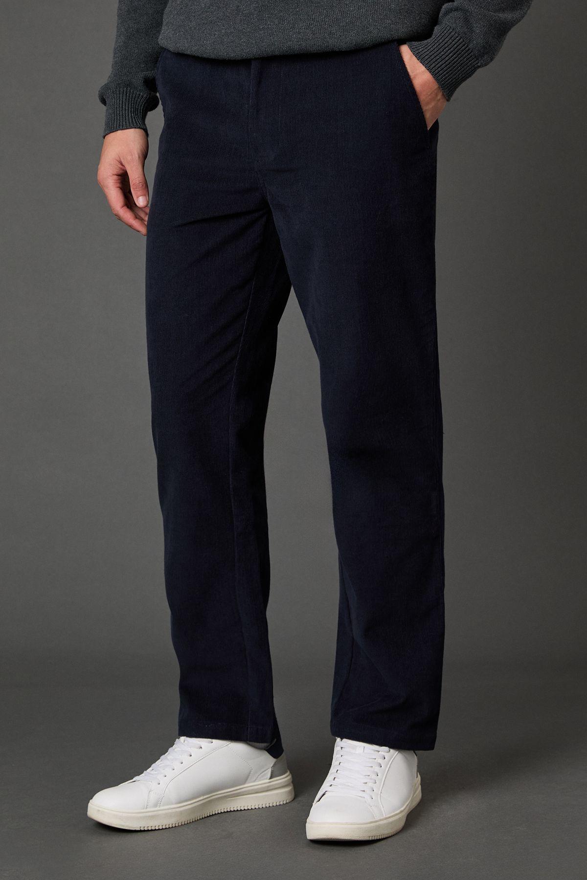 Premium Corduroy Chino Trousers by MAINE