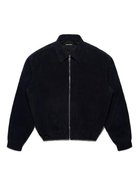 corduroy zip jacket by MAINLESS
