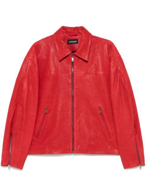 leather jacket by MAINLESS