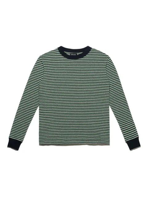 striped long-sleeve top by MAINLESS
