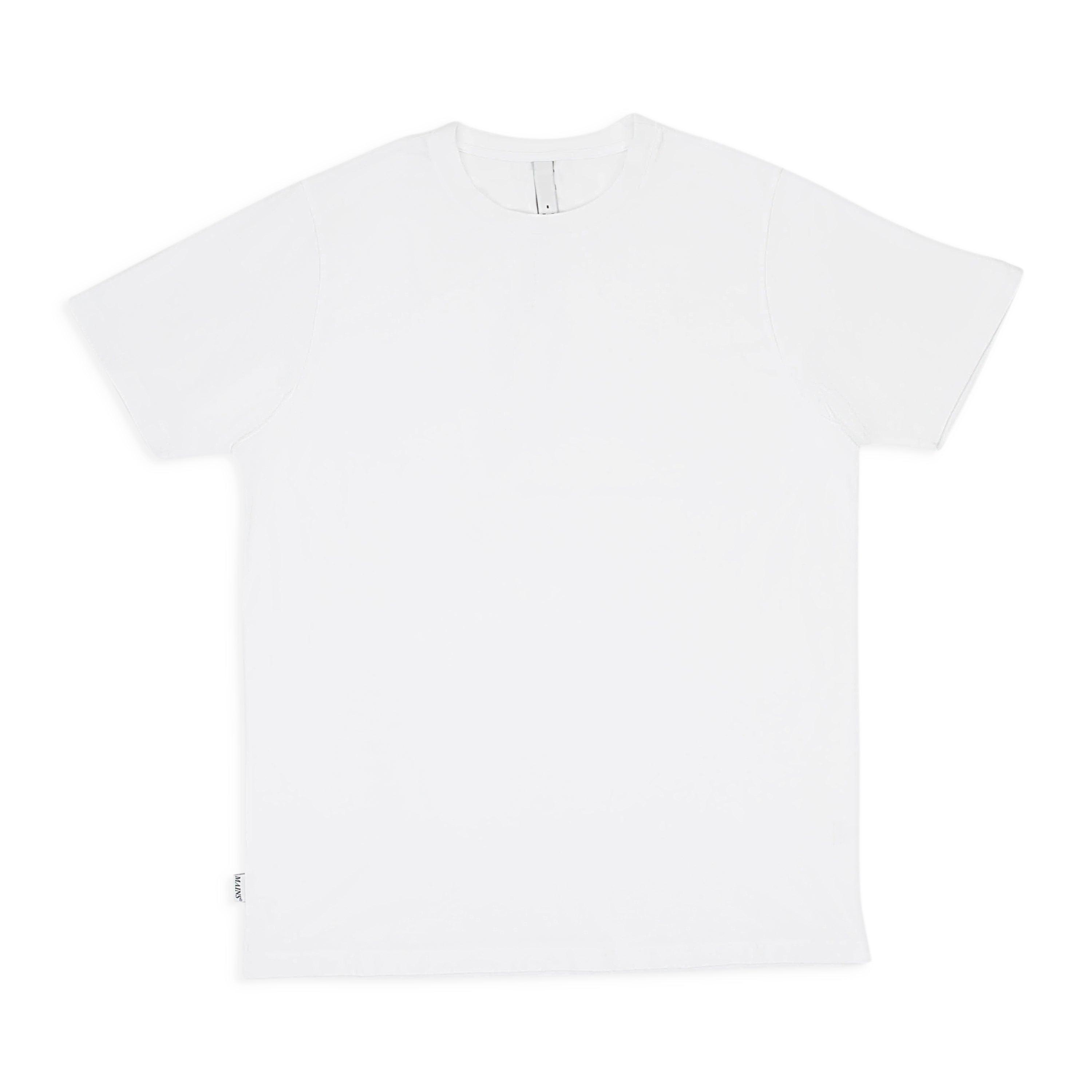 LOGO WHITE T-SHIRT by MAINS