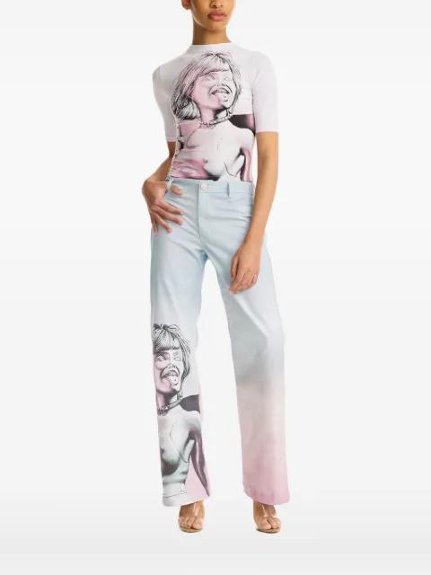 graphic-print T-shirt by MAISIE WILEN