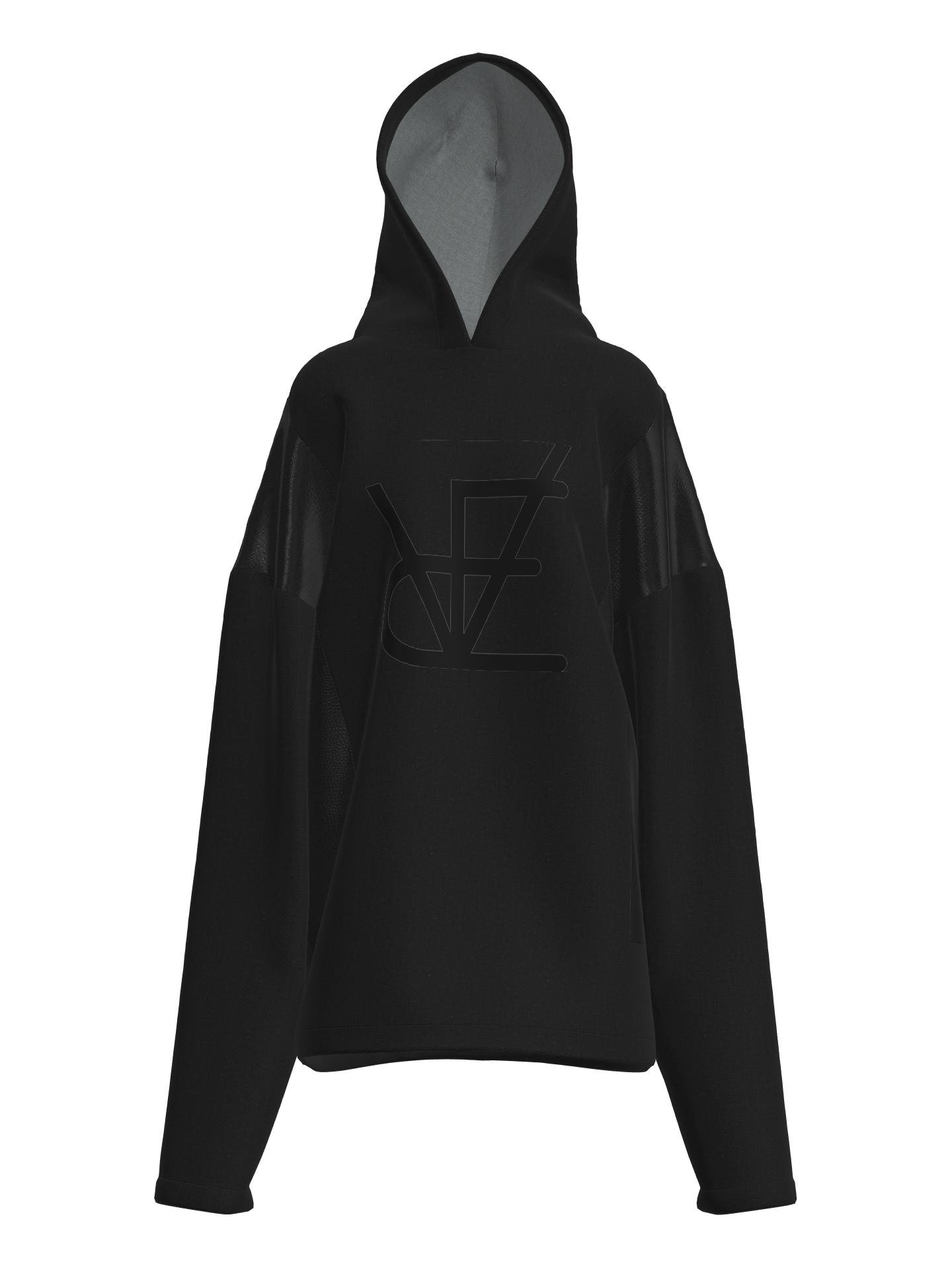 Maxi Logo Upcycled Hoodie by MAISON ADÉ