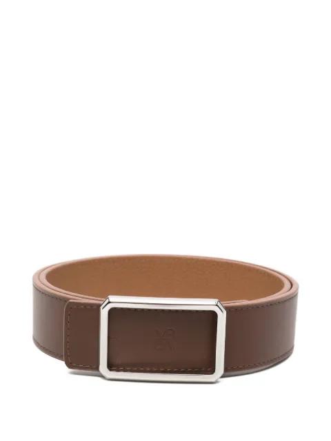 logo-debossed buckle belt by MAISON BOINET