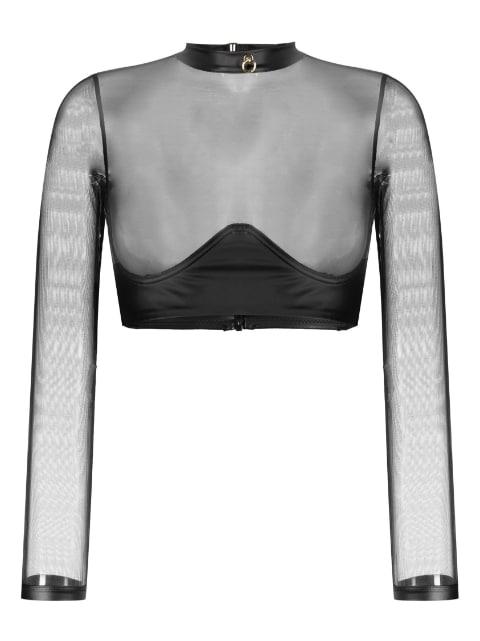 Chambre Noire long-sleeve top by MAISON CLOSE