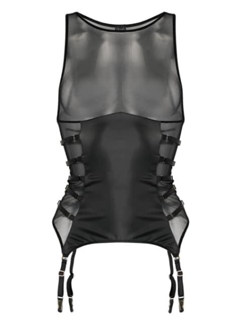 Chambre Noire tank top by MAISON CLOSE