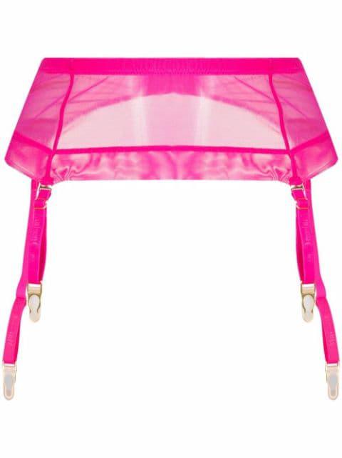 Corps à Corps Neon sheer garter belt by MAISON CLOSE