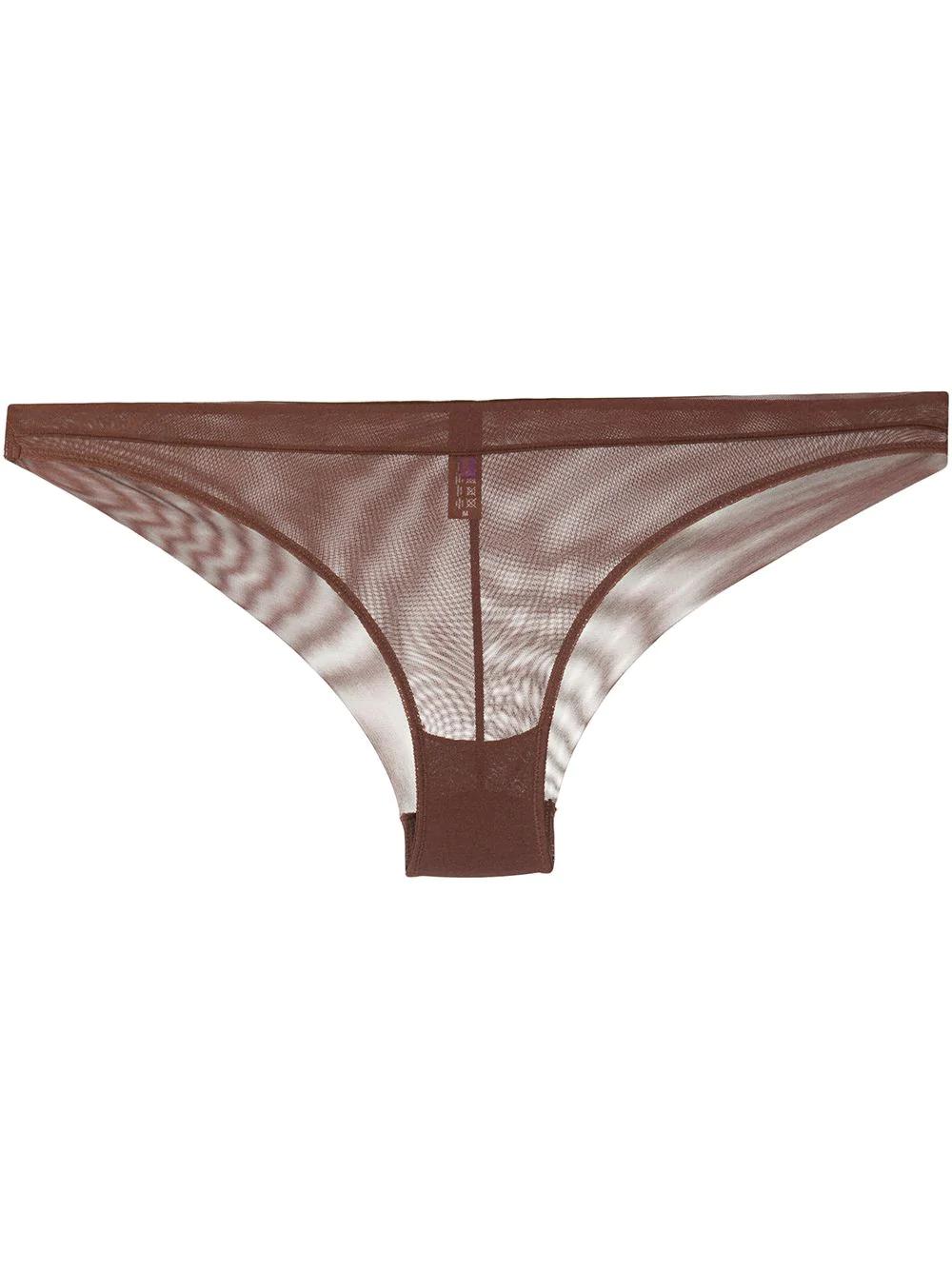 Corps à Corps mesh briefs by MAISON CLOSE
