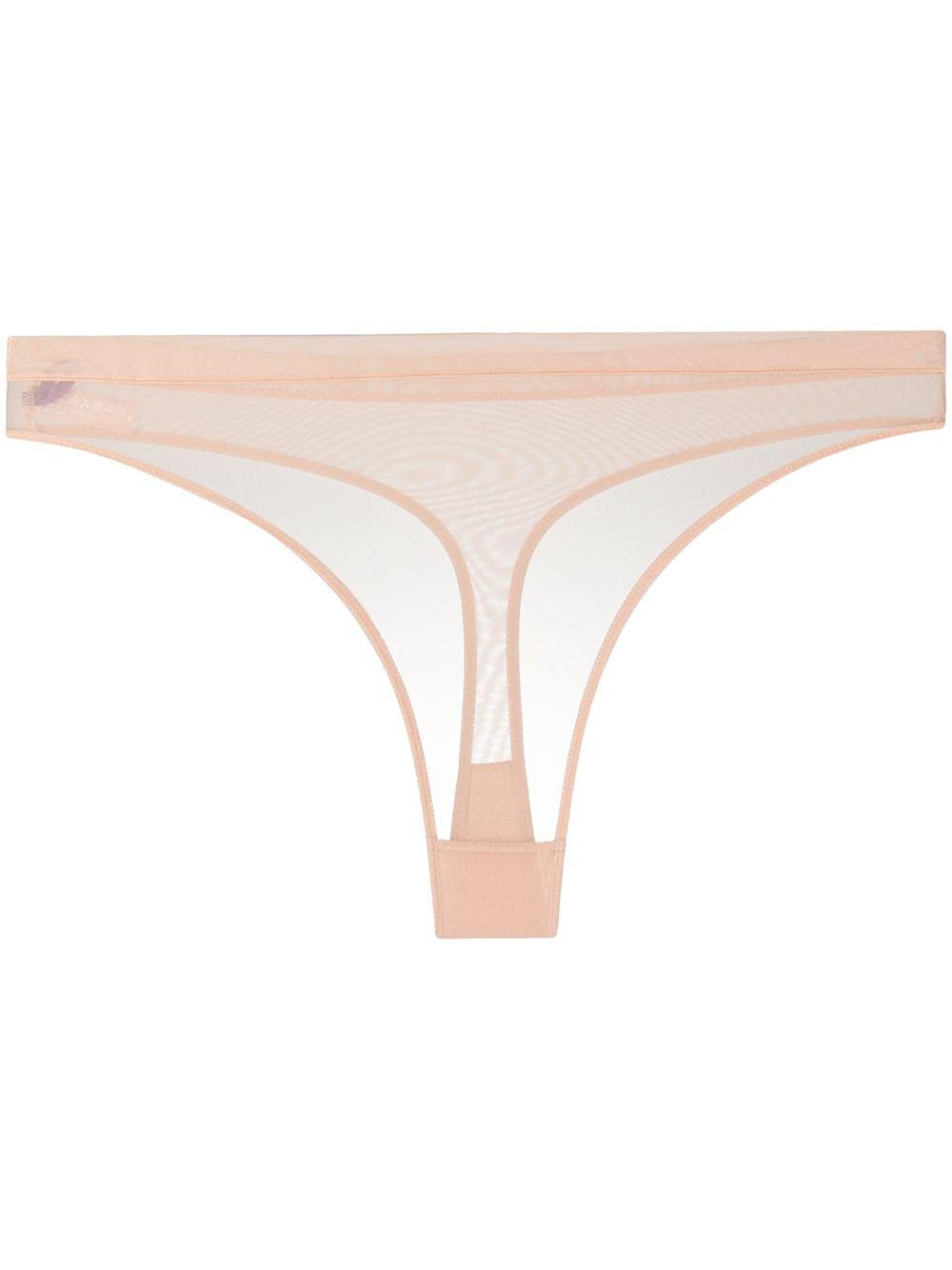 Corps à Corps mesh thong by MAISON CLOSE