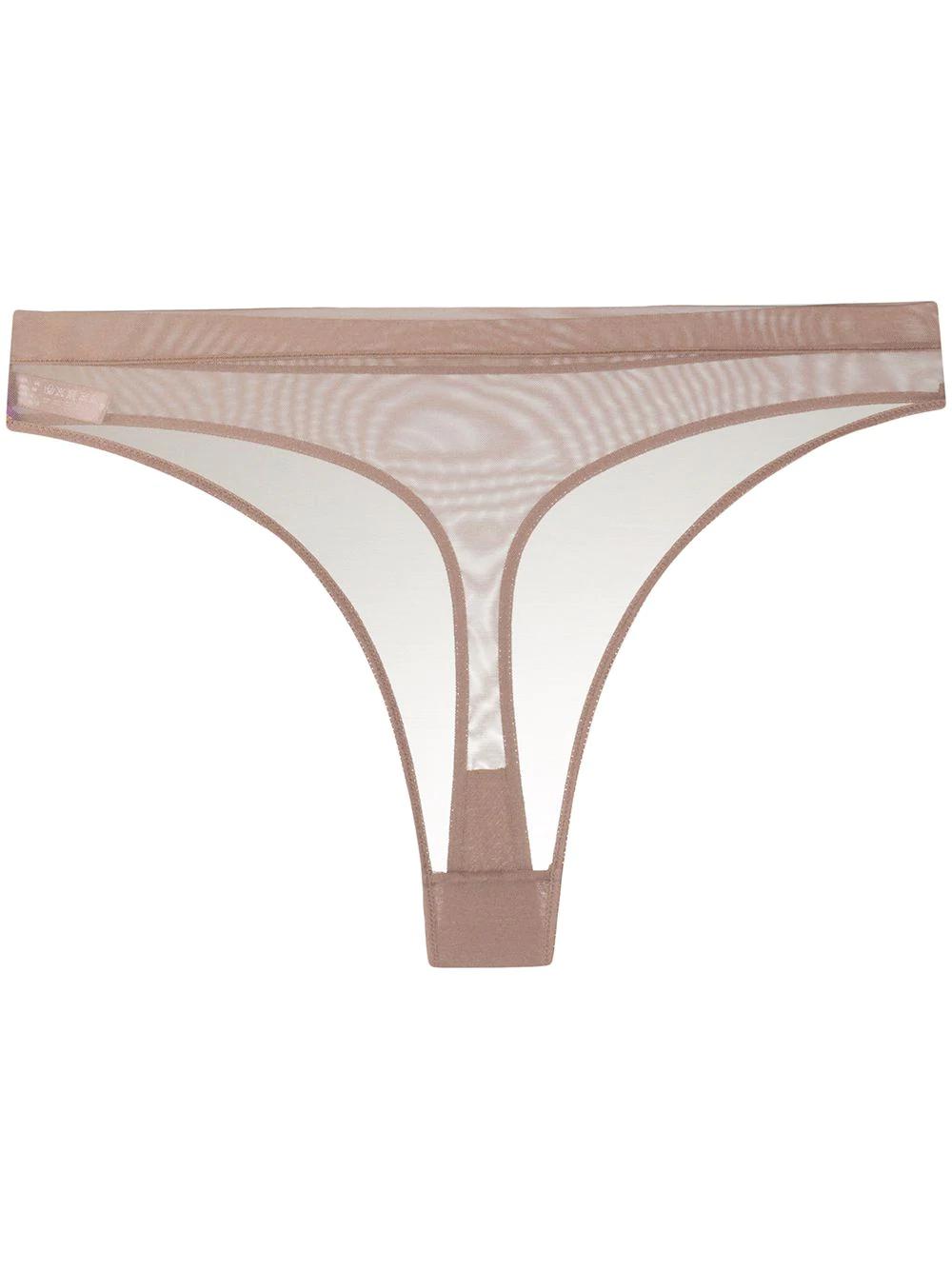 Corps à Corps mesh thong by MAISON CLOSE