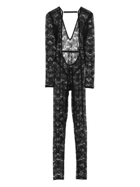 Flashback V-neck jumpsuit by MAISON CLOSE