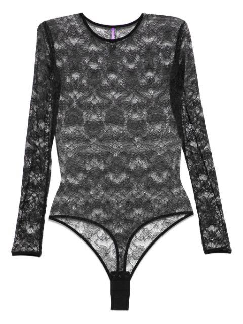 Flashback long-sleeve bodysuit by MAISON CLOSE