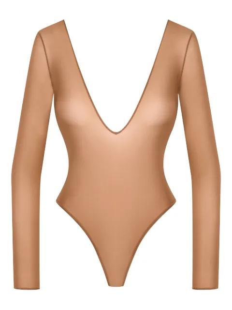 French Kiss Light bodysuit by MAISON CLOSE
