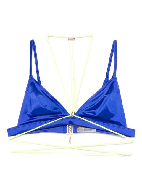 Glow triangle bikini top by MAISON CLOSE