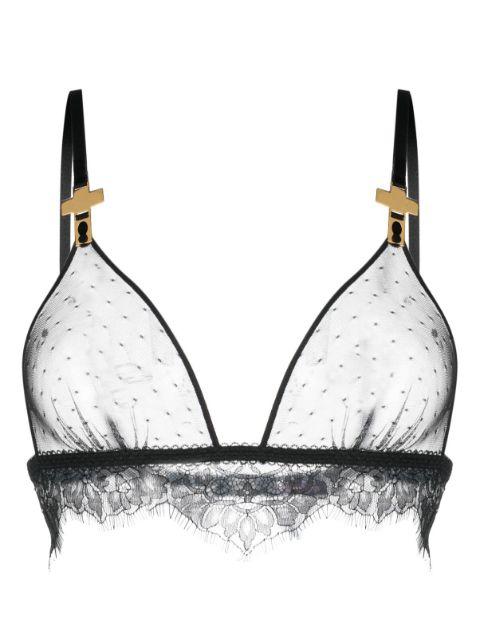 Inspiration Divine charm-detail bra by MAISON CLOSE