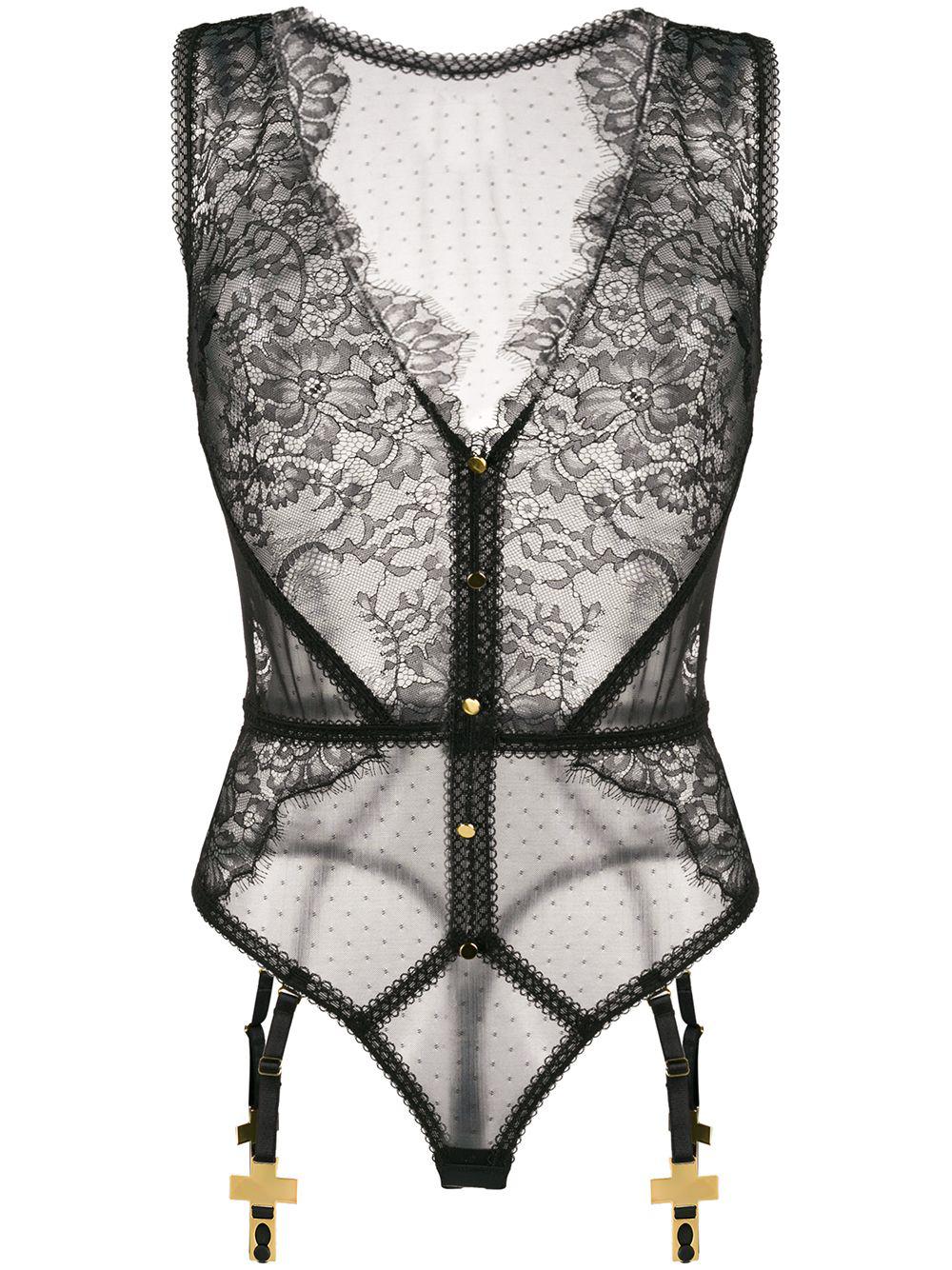 Inspiration Divine floral-lace body by MAISON CLOSE