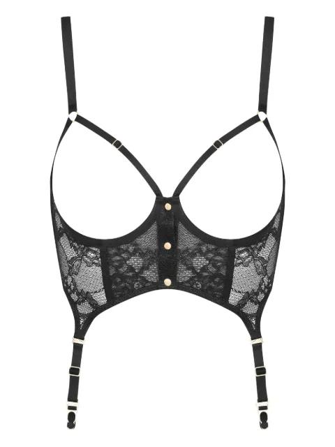 Jeux Magnétiques open suspender bustier by MAISON CLOSE Jeux Magnétiques open suspender bustier by MAISON CLOSE