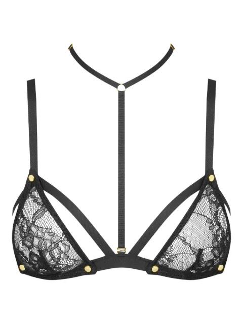 Jeux Magnétiques triangle harness bra by MAISON CLOSE