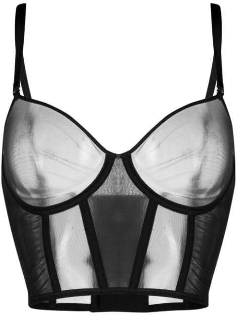 L'Amoureuse bustier bra by MAISON CLOSE
