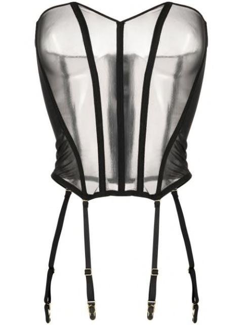 L'Amoureuse porte-jarretelles corset by MAISON CLOSE