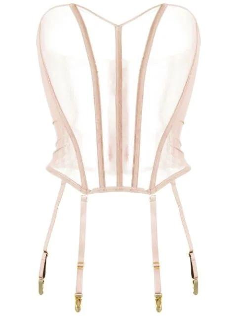 L'Amoureuse porte-jarretelles corset by MAISON CLOSE