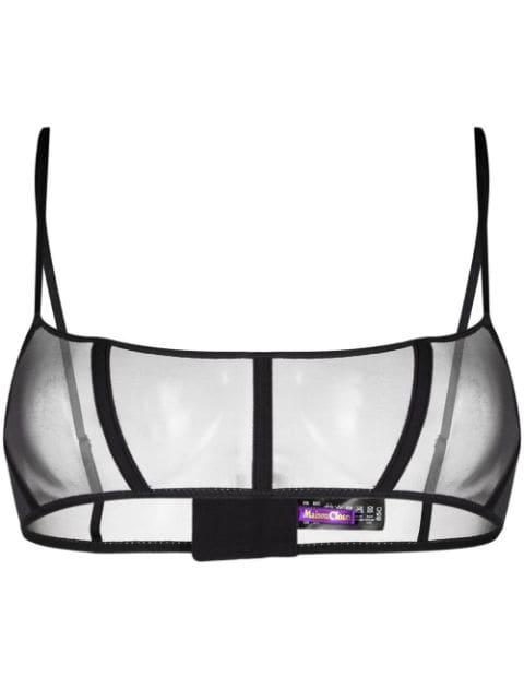 L'Amoureuse sheer bralette by MAISON CLOSE