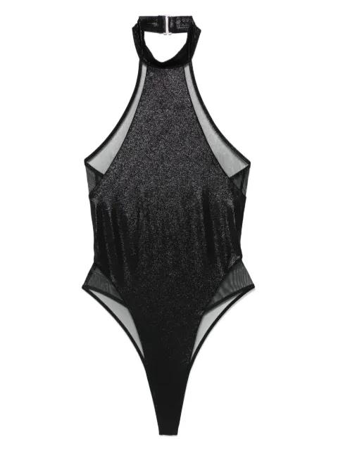 Minuit halterneck swimsuit by MAISON CLOSE