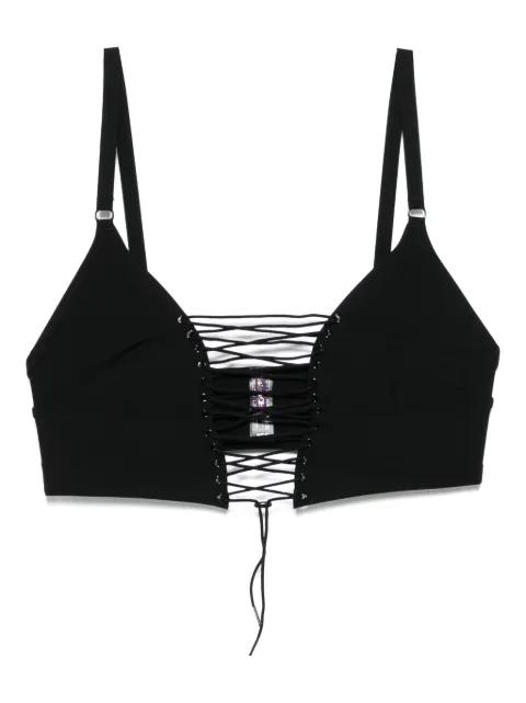 Nuit Infinie bustier triangle bra by MAISON CLOSE