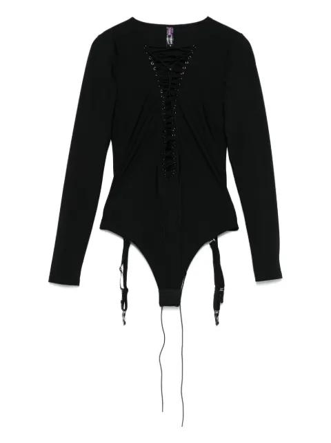 Nuit Infinie thong bodysuit by MAISON CLOSE