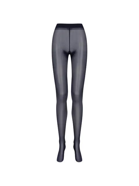 Obsession footed tights by MAISON CLOSE
