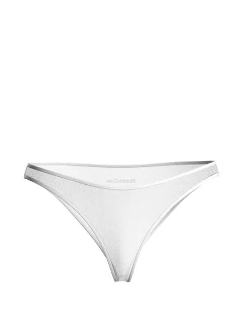 Panorama mesh briefs by MAISON CLOSE