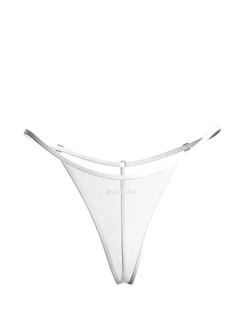 Panorama mesh thong by MAISON CLOSE