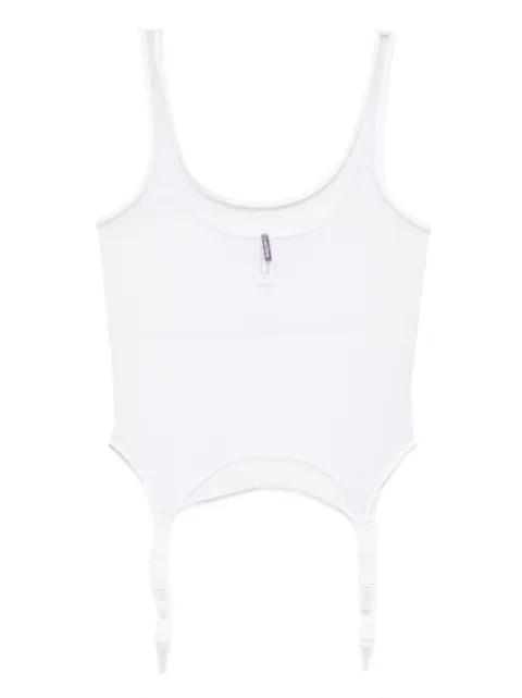 Pure Tentation garter bodysuit by MAISON CLOSE