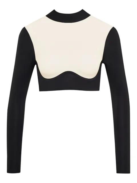 Pure Tentation long-sleeve top by MAISON CLOSE